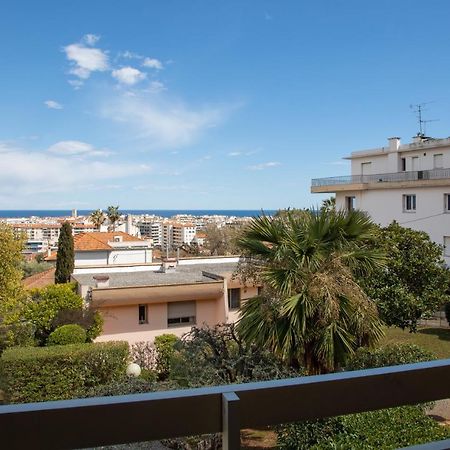 Vue Mer, Terrasse Et Parking Prive Антиб Екстериор снимка